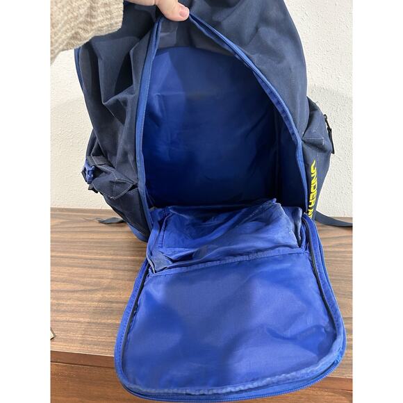 Under Armour UA Steph Curry Storm SC30 Backpack Undeniable Blue Large NBA Bag - Picture 10 of 15